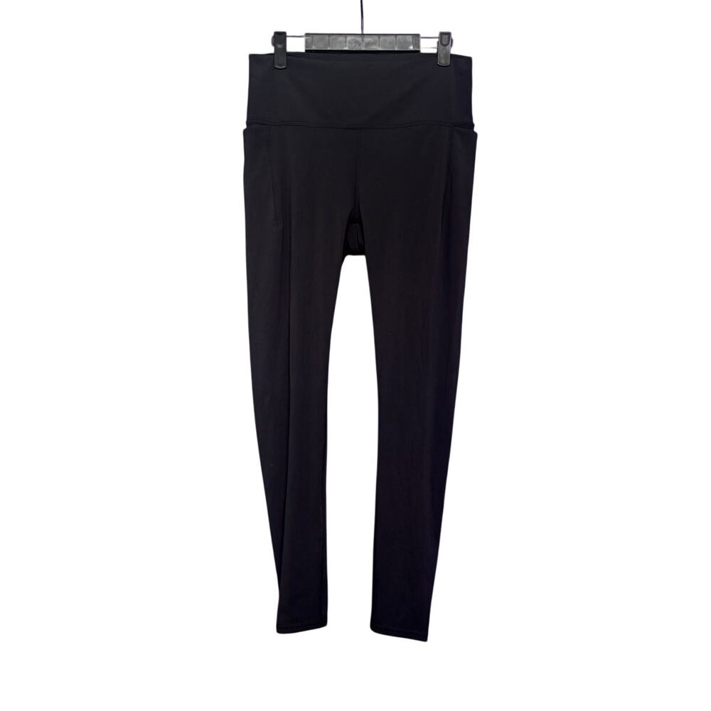 Prana Black Athletic Leggings Activewear Active Pockets